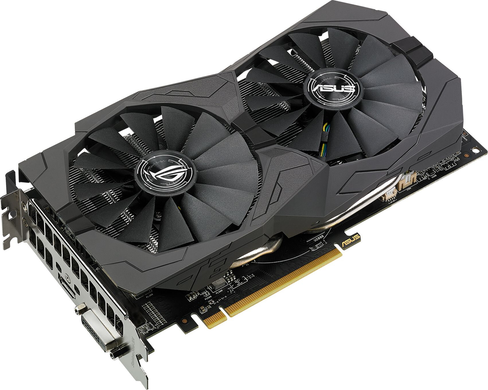 Видеокарта Asus PCI-E ROG-STRIX-RX560-4G-V2-GAMING AMD Radeon RX 560 4096Mb 128 GDDR5 1199/6000 DVIx1 HDMIx1 DPx1 HDCP Ret