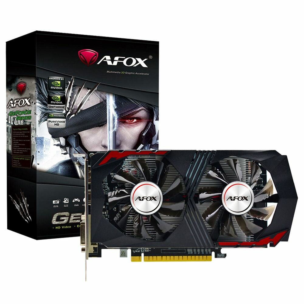 Видеокарта Afox Afoх GeForce GTX 1050 Ti 4G