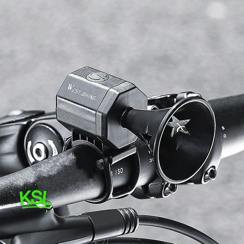 фото Звонок на велосипед West Biking красный