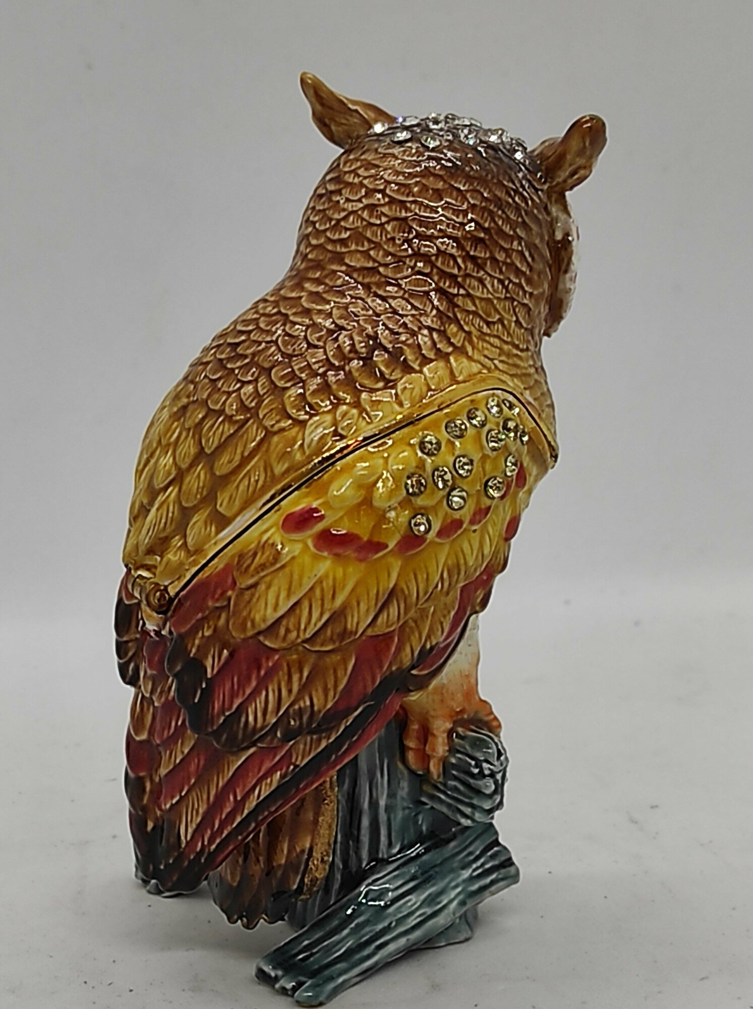 Шкатулка Фаберже "филин на ПНЕ" — фото 1