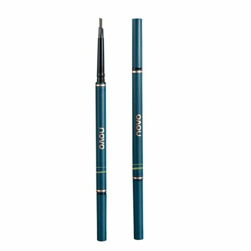 NOVO Водостойкий ультратонкий карандаш для бровей Small triangle eye brow pencil 03гр02 коричне 350₽