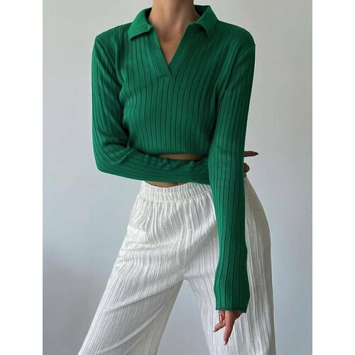 фото Пуловер, размер 40/46, зеленый без бренда