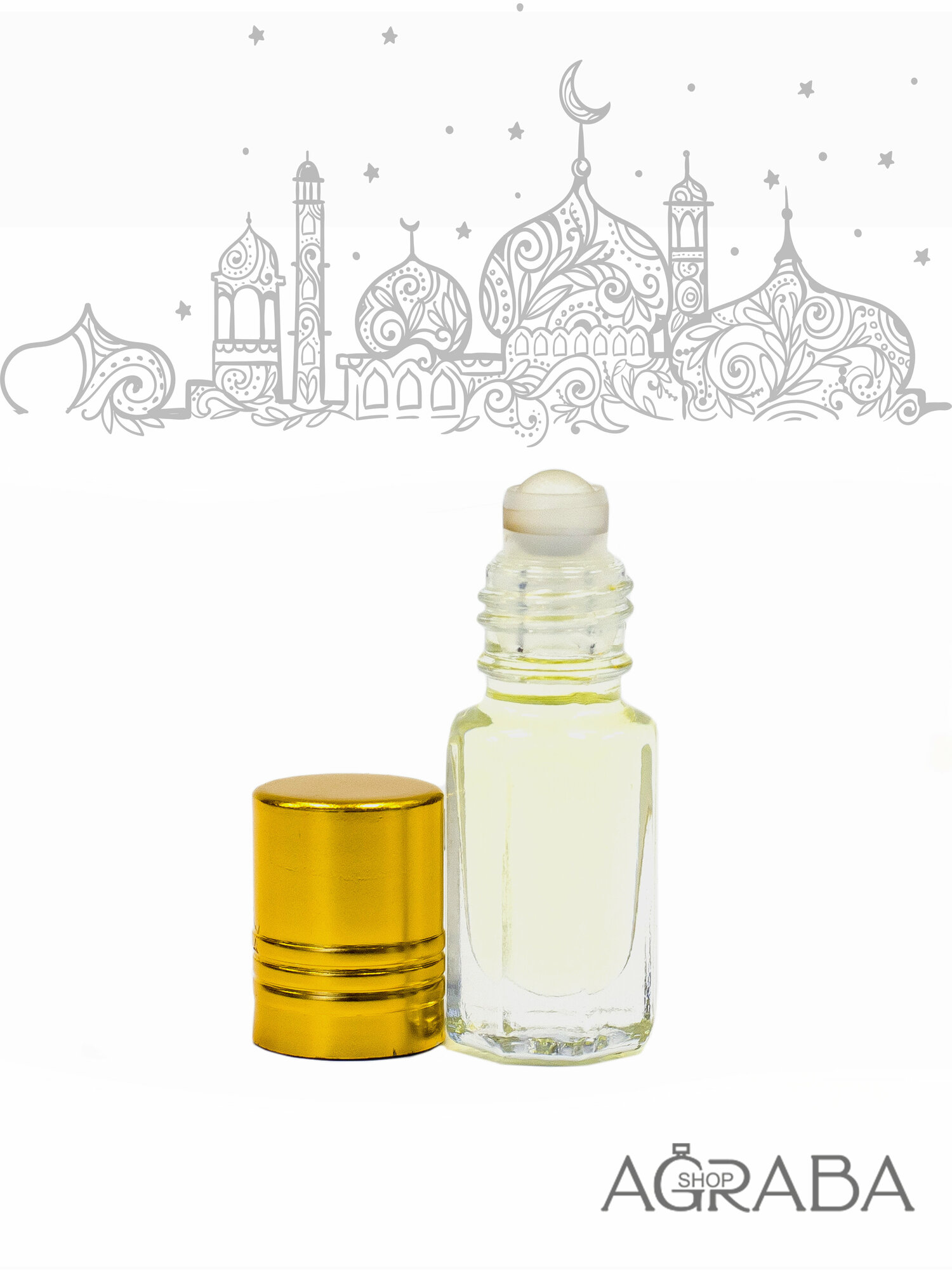 Agraba-Shop Oud & Spice 3 ml, Масло-Духи