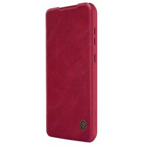 Чехол Nillkin Qin Pro Leather Case для Samsung Galaxy S23 FE SM-S918 Red (красный) кожаный чехол книжка nillkin leather qin pro для samsung galaxy s23 fe черный
