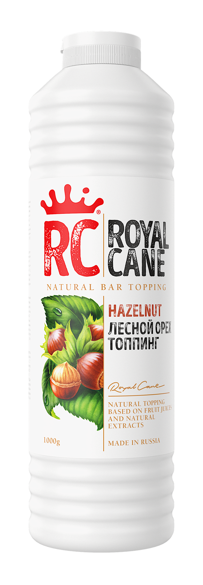 Топпинг Royal Cane "Лесной Орех" 1 кг для кофе, десертов и мороженого.