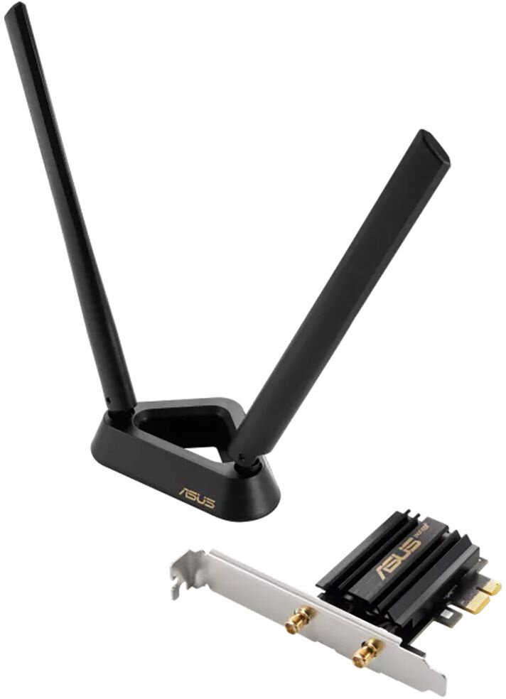 Сетевой адаптер Wi-Fi + Bluetooth Asus PCE-AXE59BT AX2400 PCI Express x1 2ант.