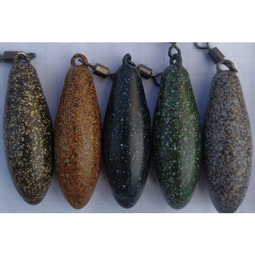 Набор грузил (пуля) 70 грамм (5штук)