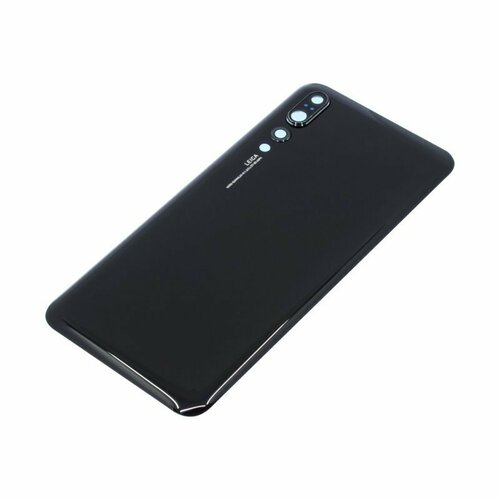Задняя крышка для Huawei P20 Pro 4G (CLT-L29) черный, AAA шлейф для huawei p20 4g eml l29 p20 pro 4g clt l29 сканер отпечатка пальцa черный