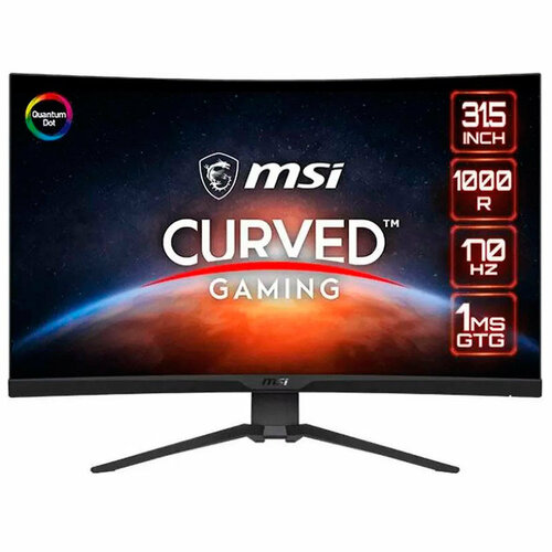 Монитор MSI MAG 325CQRF Black 9S6-3DC64T-009 27 монитор msi mag 274upf black