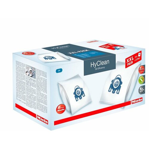 пылесборник мешок gn hyclean 3d efficiency Аксессуар Miele Пылесбор. мешок XXL-Pack GN HyClean 3D