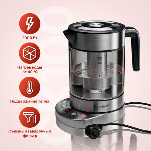 Электрический чайник Eisenhof GK100 790000₽