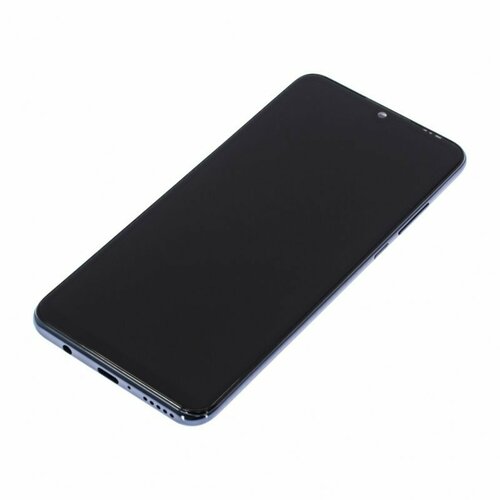 Дисплей для Huawei P30 Lite/Nova 4e 4G (MAR-LX1M/MAR-AL00) (24 Mp) (в сборе с тачскрином) в рамке, черный, 100% дисплей для huawei bah3 al00 в сборе с тачскрином черный