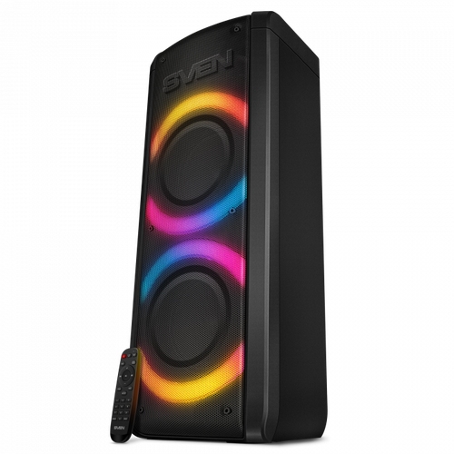 Мобильные колонки 20 SVEN PS-710 чёрные Bluetooth RGB подсветка 1470000₽