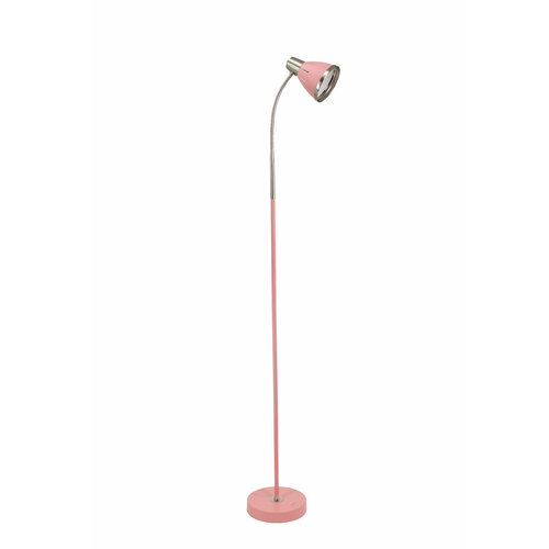 Напольный светильник (Торшер), Е27, 60Вт. Розовый-коралл.
