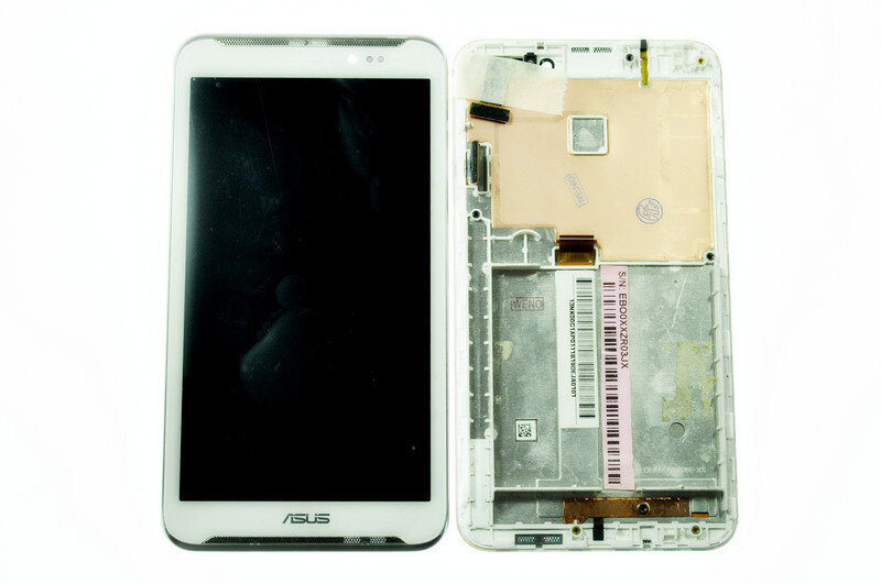 Дисплей (LCD) для Asus Fonepad 6 ME560/K00G+Touchscreen white в рамке ORIG