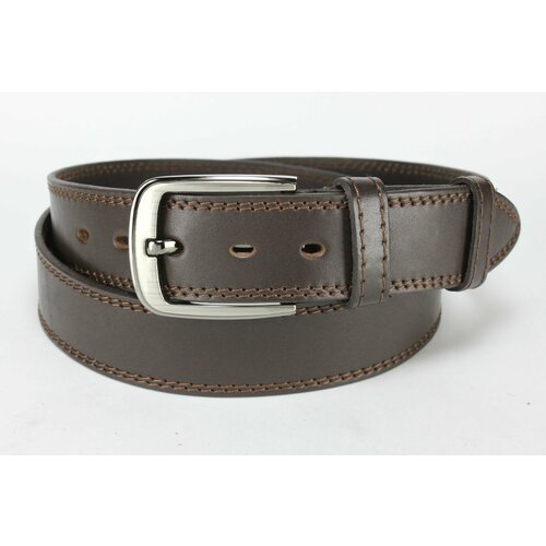 фото Ремень remart, размер 120, коричневый