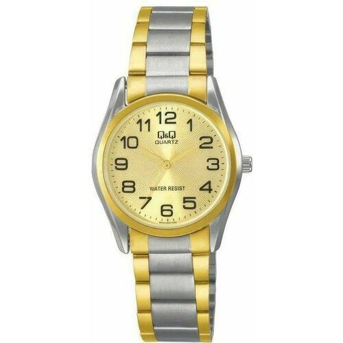 фото Наручные часы q&q, золотой