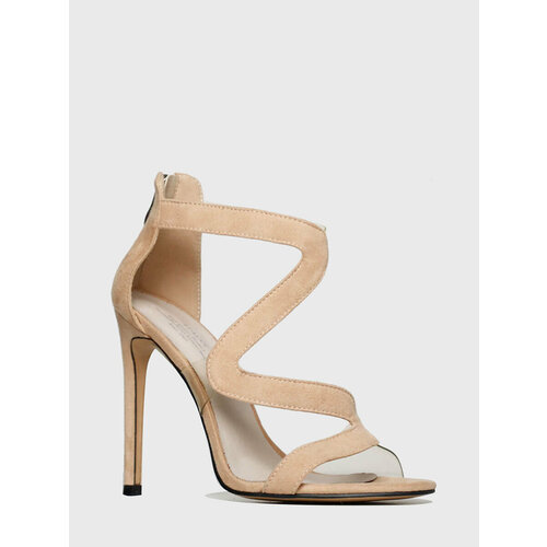 фото Босоножки vitacci, размер 36, бежевый