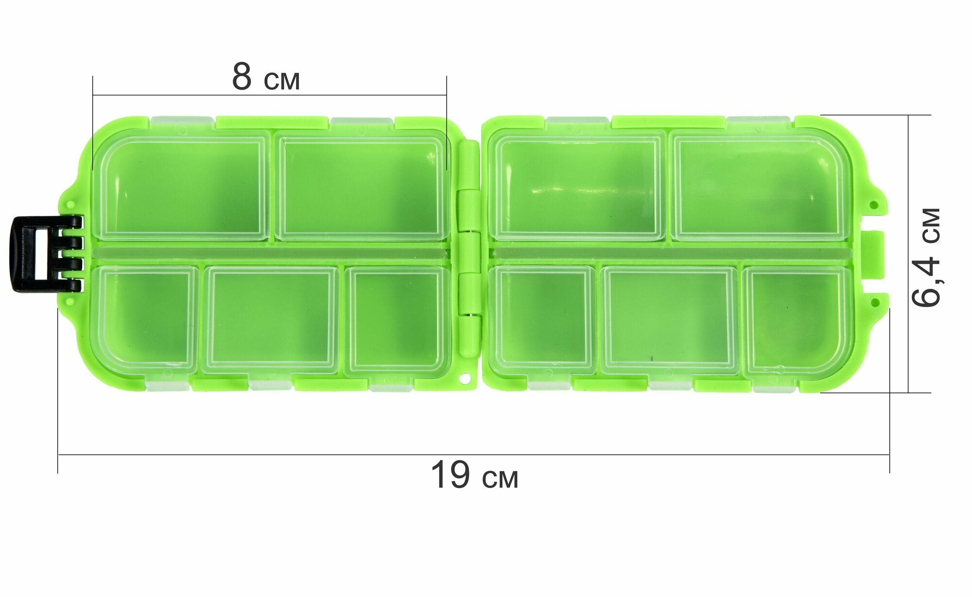 Коробка для крючков Salmo 80 HOOK BOX - фото №4