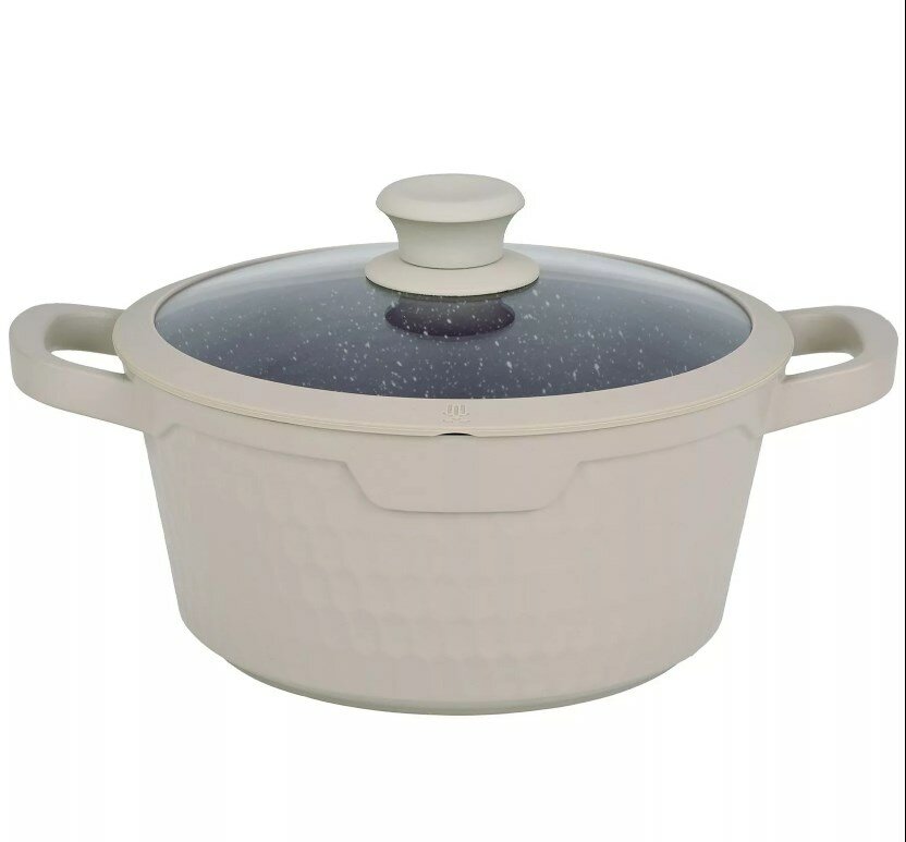 фото Кастрюля 6,2л с крышкой 28см MAFFIN Алюминий 820-013 118-820-013