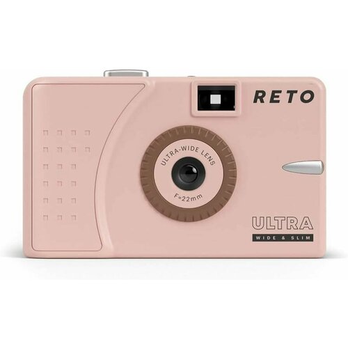 Плёночный фотоаппарат RETO Ultra Wide & Slim Pastel розовый