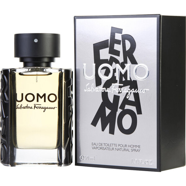 Salvatore Ferragamo Мужской Uomo Туалетная вода (edt) 50мл