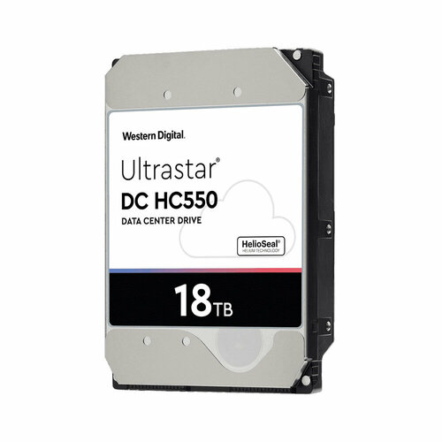 Жесткий диск 18TB SAS 12Gbs Western Digital 0F38353 WUH721818AL5204 Ultrastar DC HC550 7200rpm 512MB MTBF 25M 4105000₽