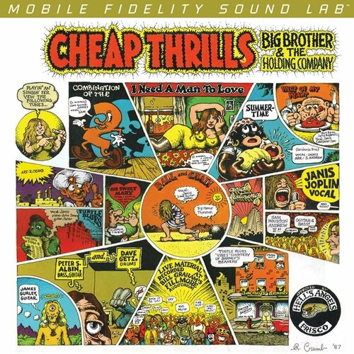 Виниловая пластинка Big Brother & The Holding Company - Cheap Thrills (180g) (Limited Numbered Edition) (45 RPM) (2 LP) big brother and the holding company cheap thrills 180g limited edition