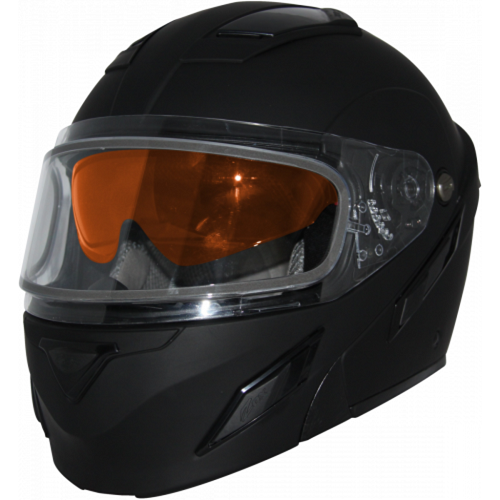 ZOX Шлем снегоходный Brigade с электроподогревом Черный/Матовый 5XL