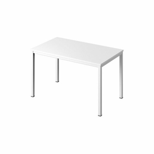 Стол письменный Public Comfort CL-31 Белый/Металл белый 1350х700х740 (Экспро)