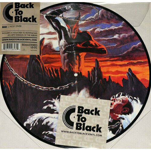 Виниловая пластинка Dio - Holy Diver - Back To Black Picture Vinyl. 1 LP виниловые пластинки rhino records dio stand up and shout for cancer 12 ep