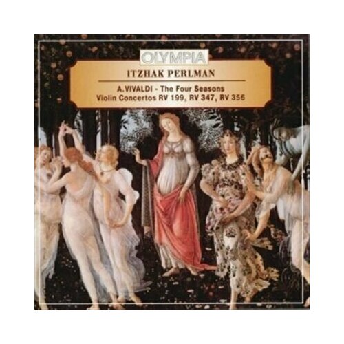 AUDIO CD Vivaldi - The Four Seasons Violin Concertos RV 199, RV 347, RV 356 - Itzhak Perlman