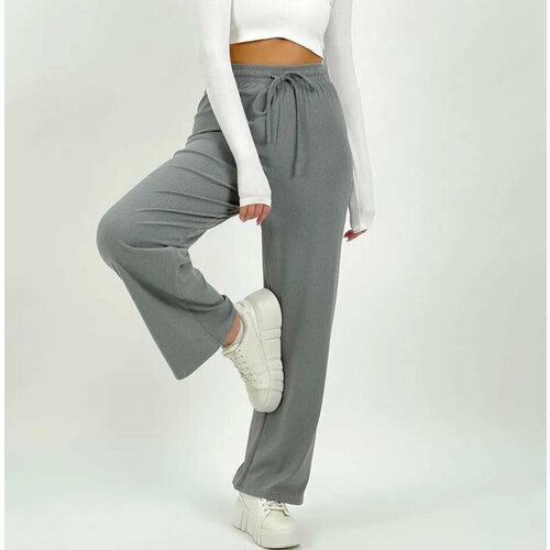 Брюки палаццо  Tango Plus, размер XL, серый