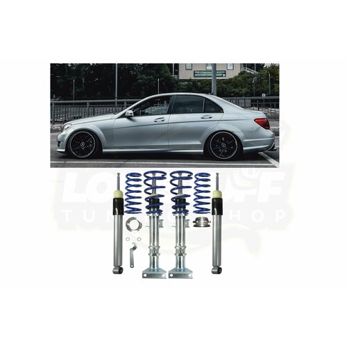 Mercedes-Benz W204 C207 винтовая подвеска койловеры с регулировкой высоты Jom Blueline