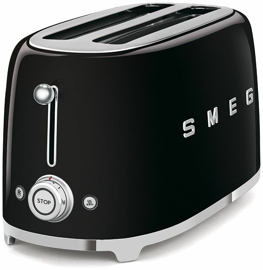 Тостер SMEG TSF02BLEU, черный