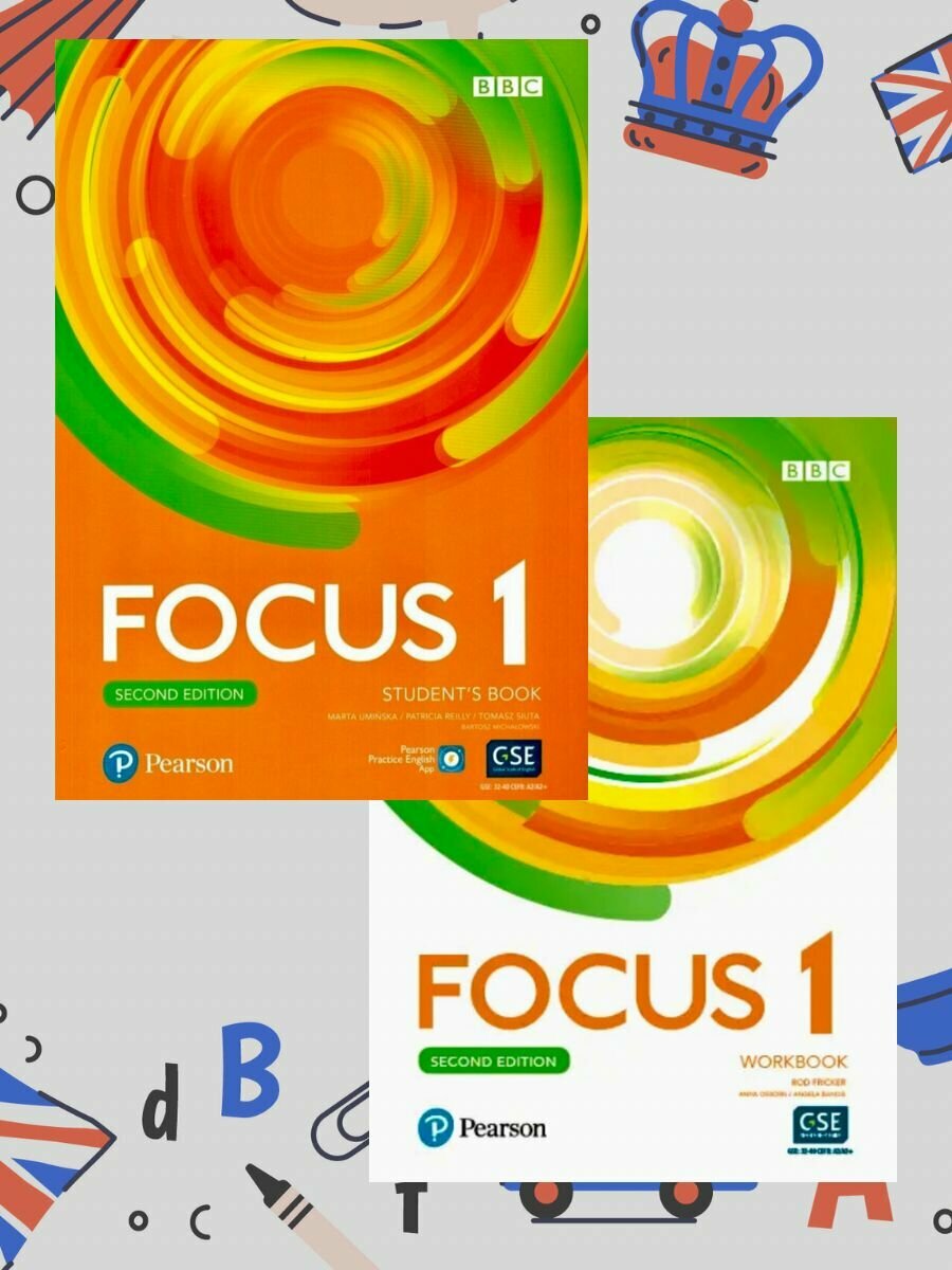 Focus 1 Student's Book + Workbook + CD