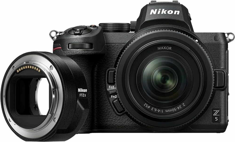 Фотоаппарат Nikon Z5 KIT 24- 50mm + FTZ II Mount Adapter