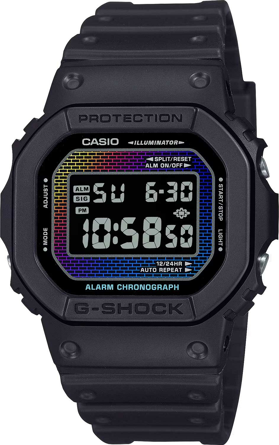 Наручные часы CASIO G-Shock, черный/черный