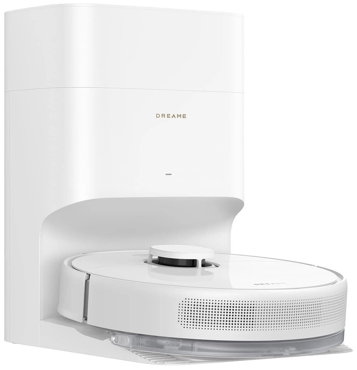 Обзор: Робот-пылесос Dreame D10 Plus Gen2-RU, док-станция, управление голосом, белый