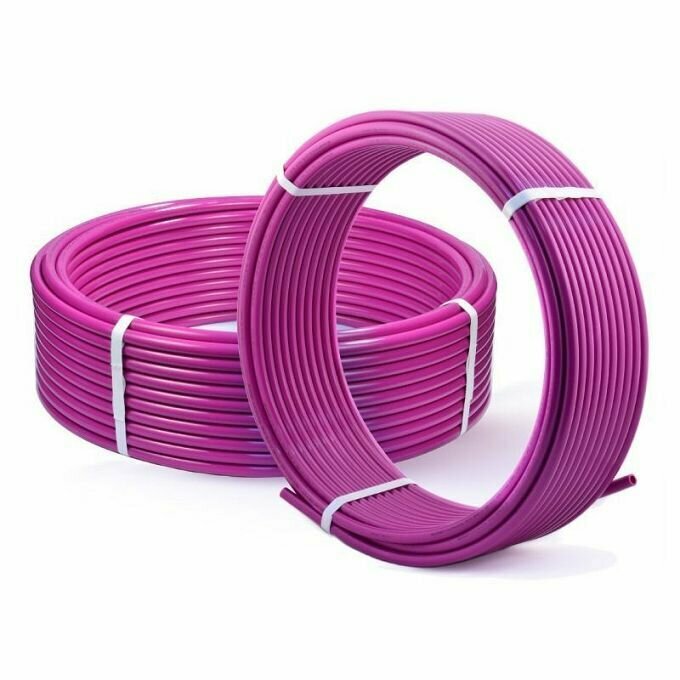 Труба для отопления из сшитого полиэтилена REHAU RAUTITAN pink+ 25х35мм PE-Xa бухта 50 метров art 13360621050
