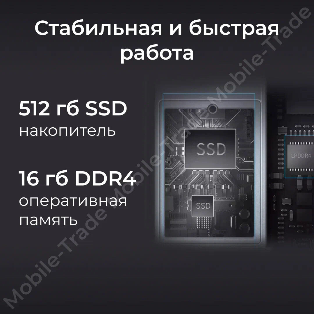 Ноутбук с хорошими хар-ками HTEX(EnlinX) H16 PRO: SSD 512gb, DDR4 16gb, Пpoцессор Intеl Сеlеrоn N5095A 2.00 GНz, Видеокарта Intеl НD Graphics, Экран: 15.6, Отпечаток пальца, Русская клавиатура, BLACK — фото 1