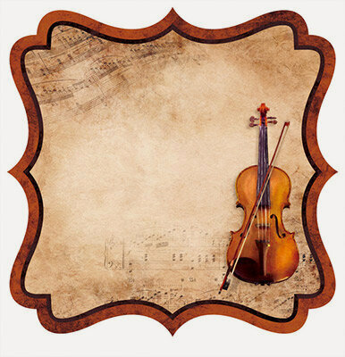 Изображение товара Mr.Painter Бумага для скрапбукинга Ноты PSF-SU38 190 г/м², размер 29.5x29.5 см, код 153