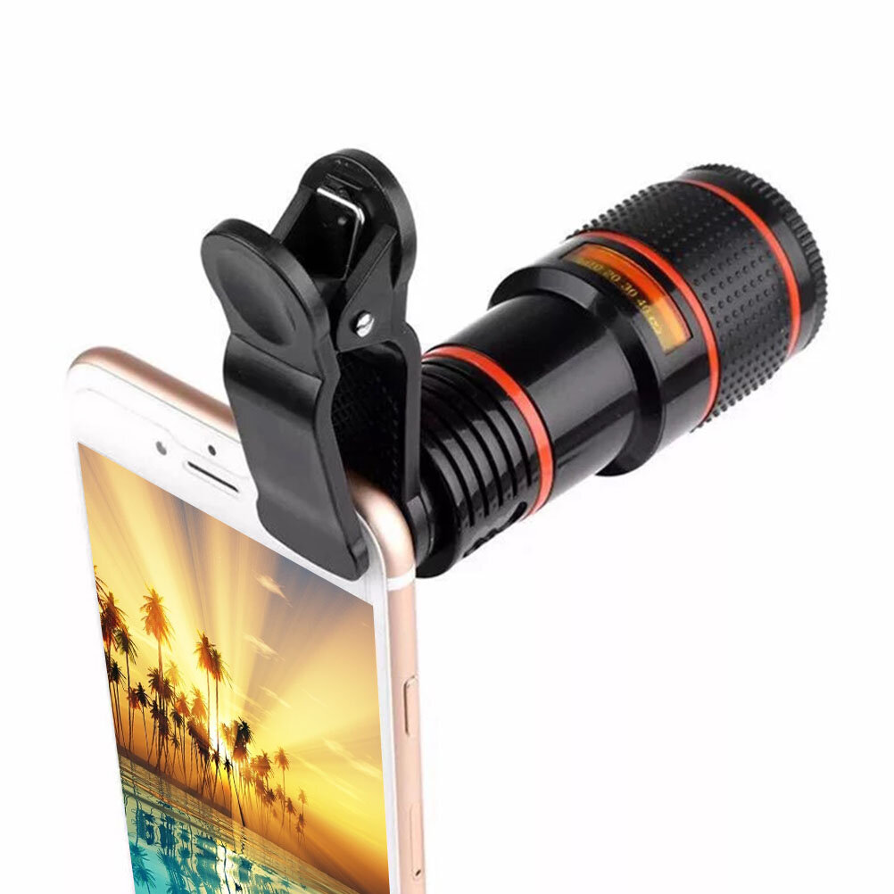 Объект камеры мобильного телефона Universal 8x Monocular Telecope Mobile Zoom Lens для большинства смартфонов