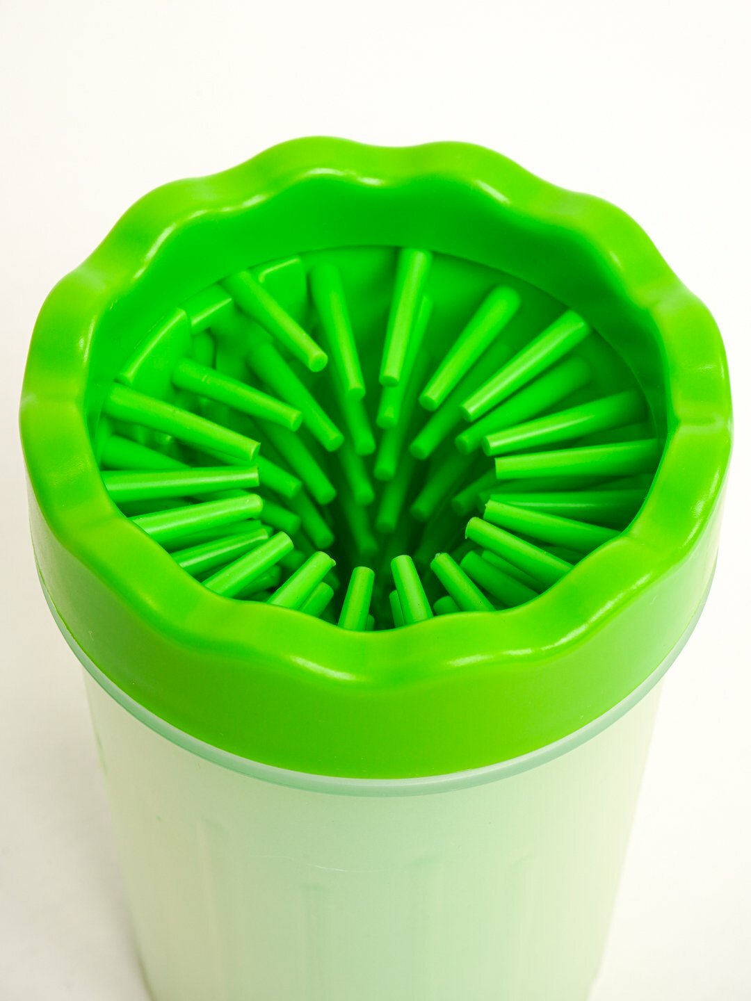 Чашка лапомойка для собак, домашних животных У006-CN-136, Лайм — фото 1