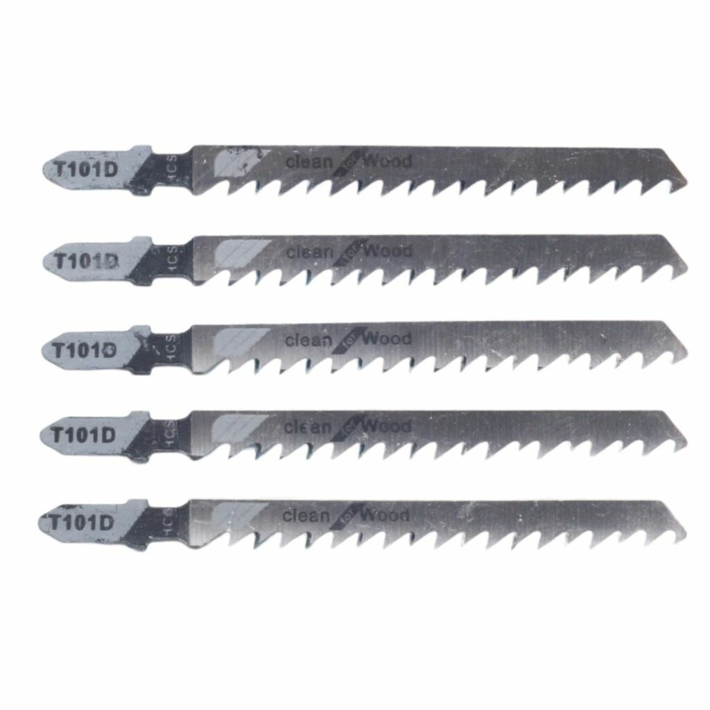 5 электрических лобзиковых пильных полотен многофункциональные деревообрабатывающие пилы для резки пластика алюминия металла нержавеющей стали и железа-T101D