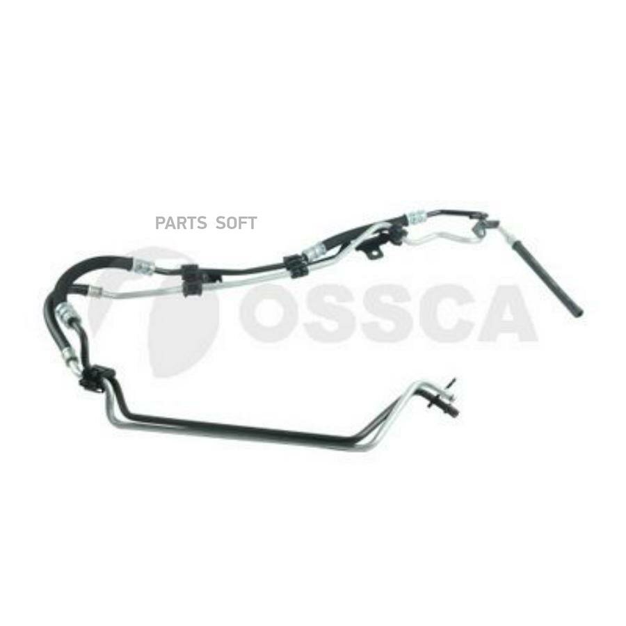 OSSCA 41486 Шланг ГУРа FORD Focus-II, C-Max 03~