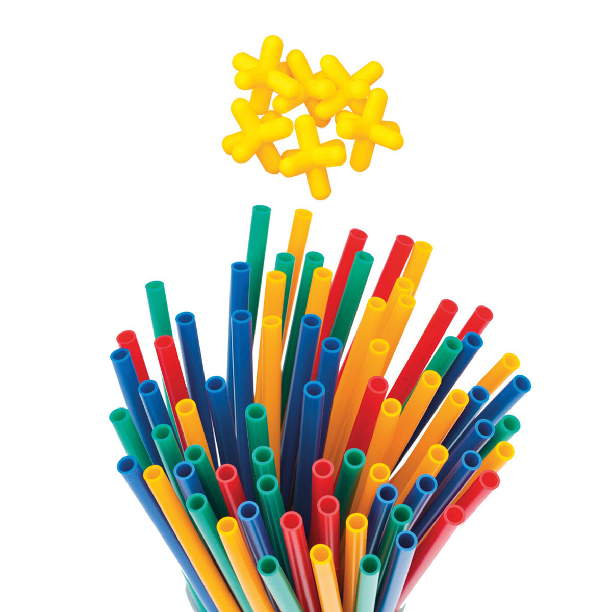 Игрушка DEDE Конструктор суставной Bamboo-стики 200 деталей — фото 1