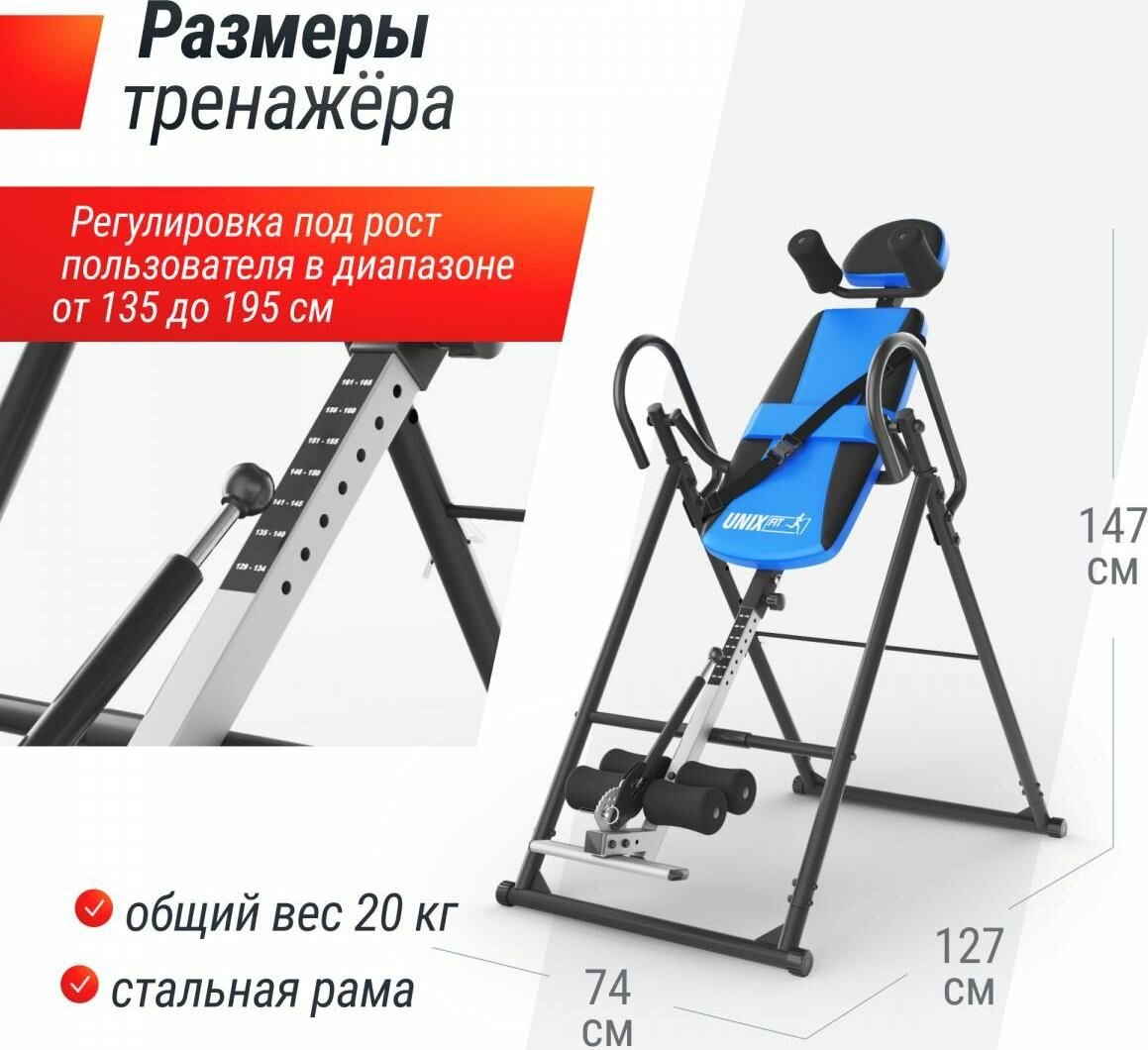 Инверсионный стол UNIX FIT IV-110