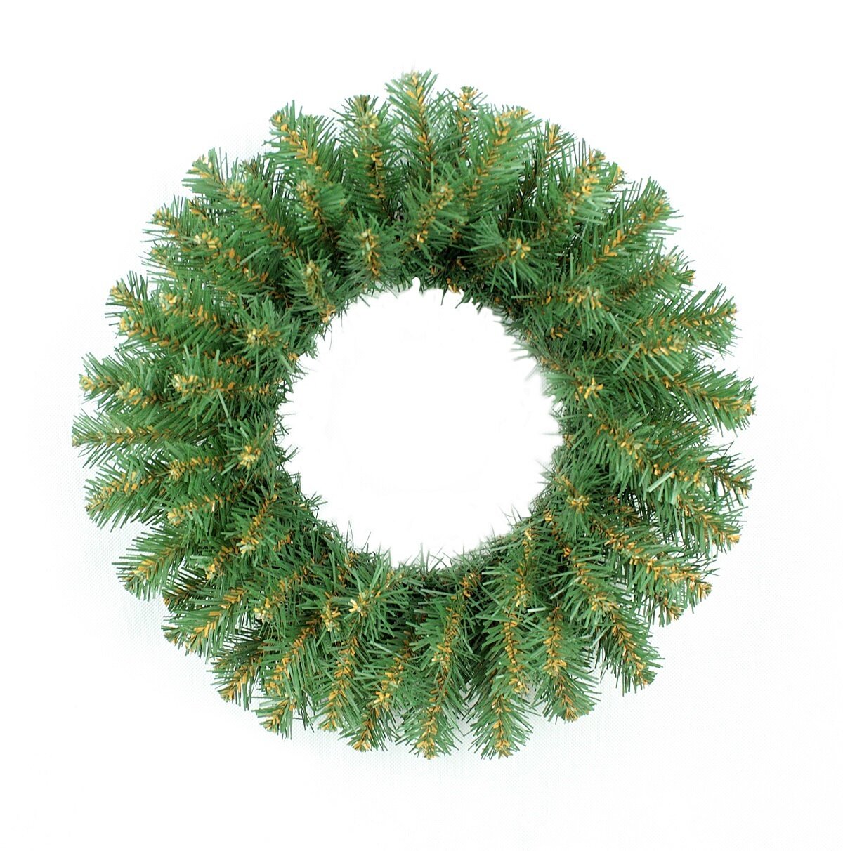 Венок новогодний MOROZCO-8 зеленый 35 см