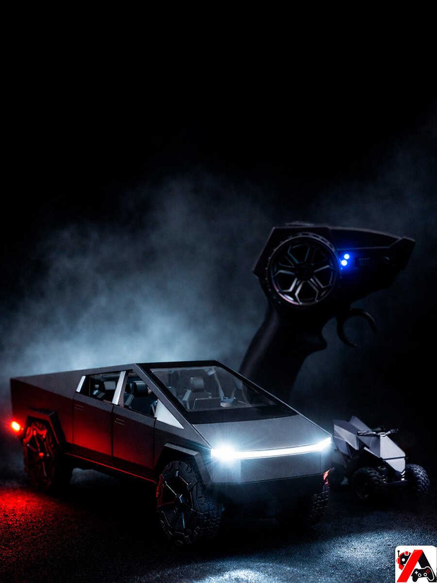 Детская машинка Tesla Cybertruck на р/у — фото 1